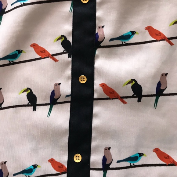 The Limited - Birds On A Wire Scoopneck Tank XS - Picture 6 of 7